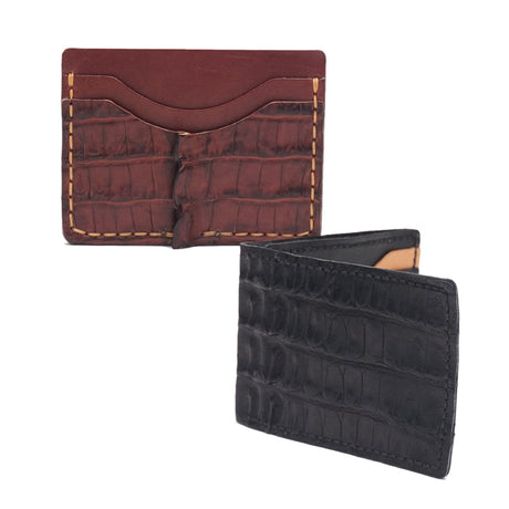 Nile Croc Minimalist Wallets
